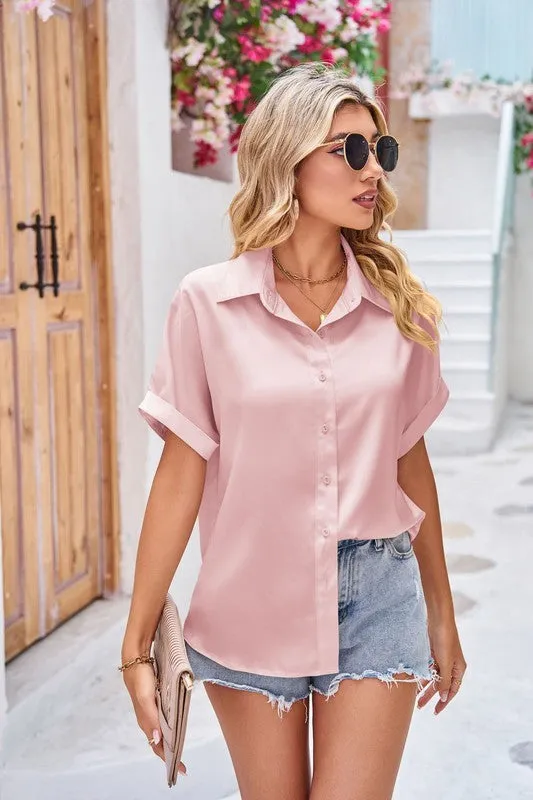 Women Short Sleeve Shirt